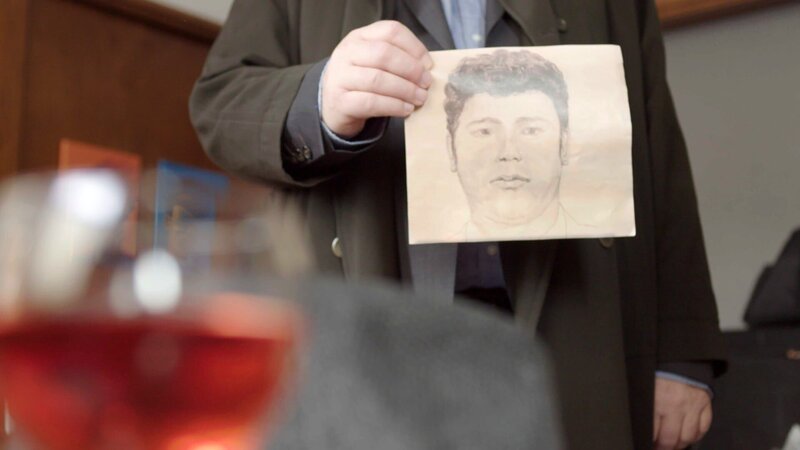 Nachgestellte Szene: Phantombild von Harald Sassak. – Bild: ORF/​Pammer Film