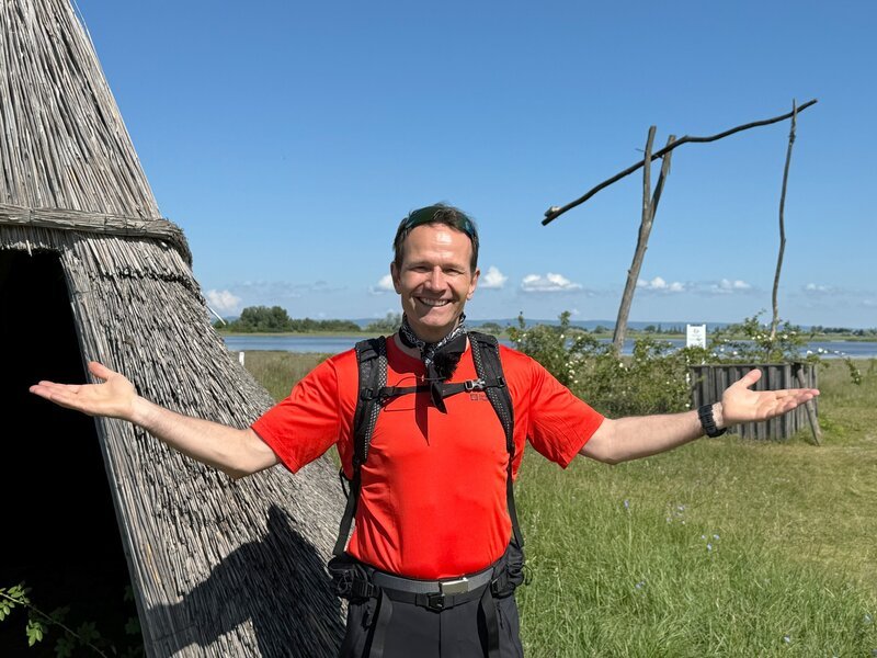 Alexander J. Rüdiger in Neusiedl. – Bild: ORF/Markus Raich Alexander J. Rüdiger in Neusiedl. – Bild: ORF/Markus Raich