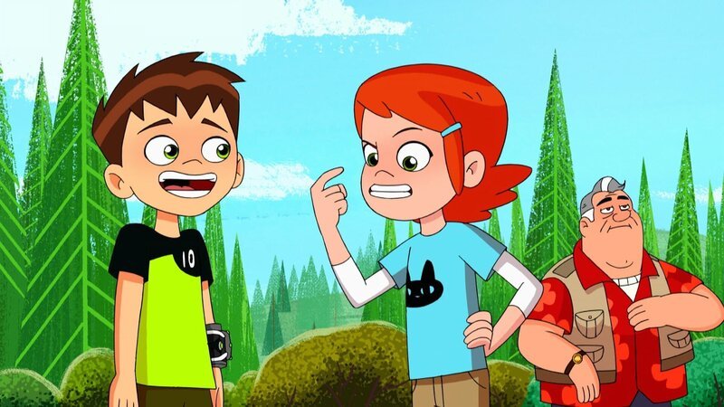 v.li.: Ben, Gwen, Max – Bild: Cartoon Network