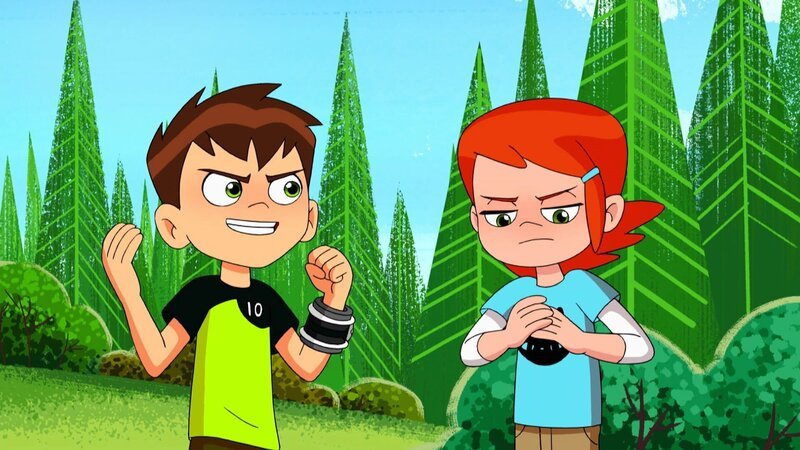 v.li.: Ben, Gwen – Bild: Cartoon Network