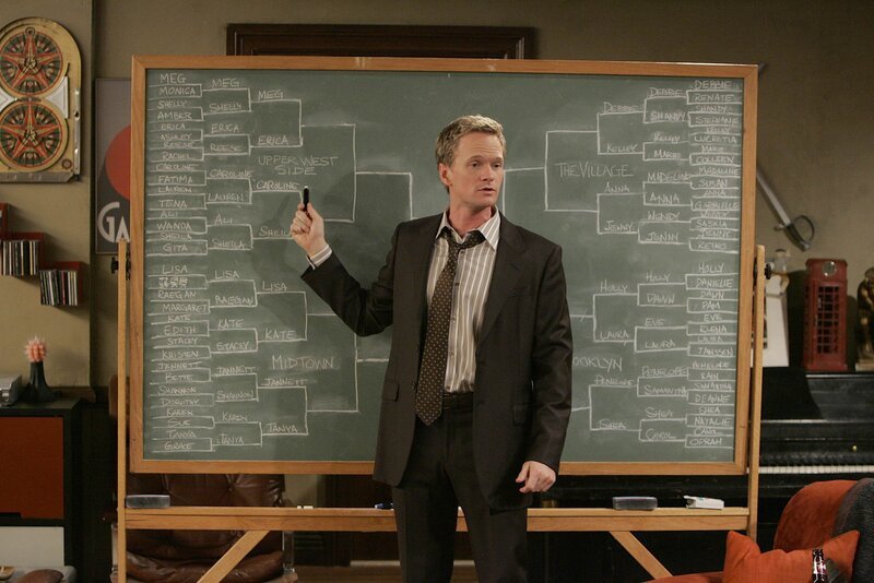 Barney (Neil Patrick Harris) scheint eine Pechsträhne zu haben – schon seit Tagen hat er keine Frau mehr aufgerissen. Als er mit Lily in der Bar sitzt und kurz auf die Toilette geht, wird sie von einer Unbekannten vor Barney gewarnt. Nun will er herausfinden, wer diese „Warnerin“ ist … – Bild: 20th Century Fox International Television Lizenzbild frei