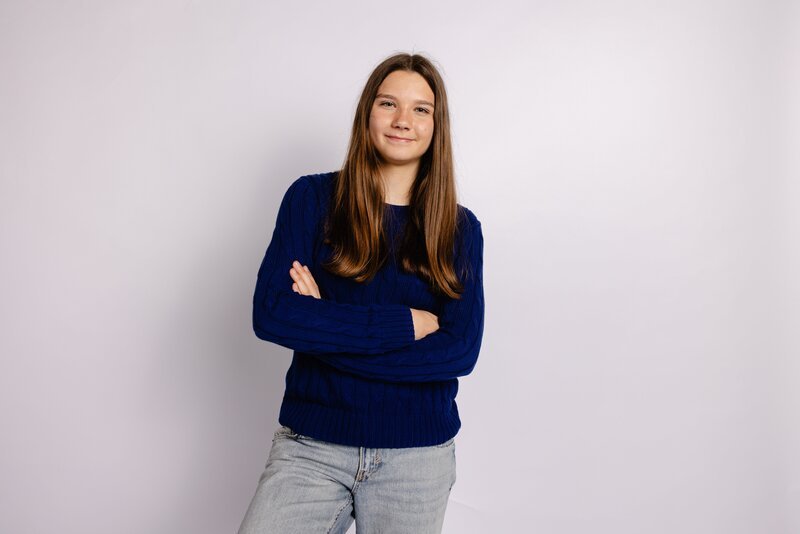 Liz Saßmannshausen spielt in der U17 bei den Eintracht Frauen. – Bild: RTL