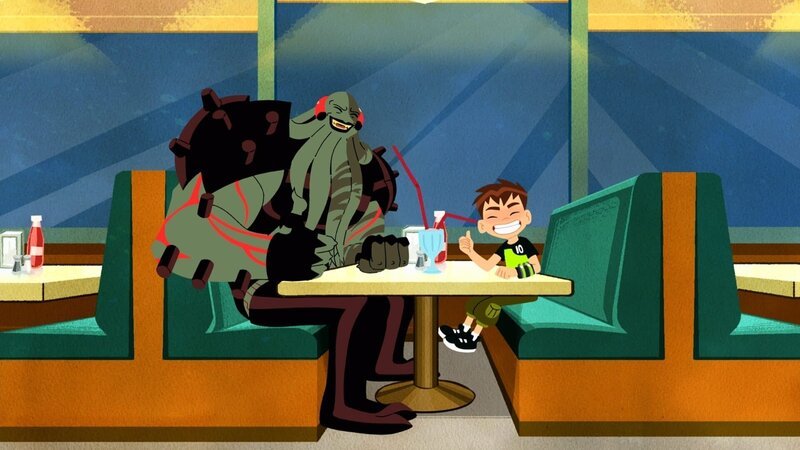 v.li.: Vilgax, Ben – Bild: Cartoon Network
