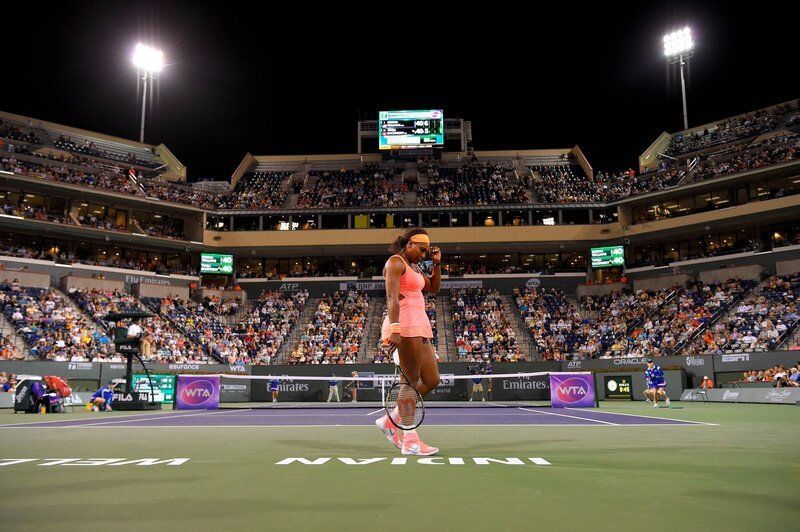 Serena Williams +++ Die Verwendung des sendungsbezogenen Materials ist nur mit dem Hinweis und Verlinkung auf RTL+ gestattet. +++ – Bild: RTL /​ ESPN-Getty Images /​ Exodus