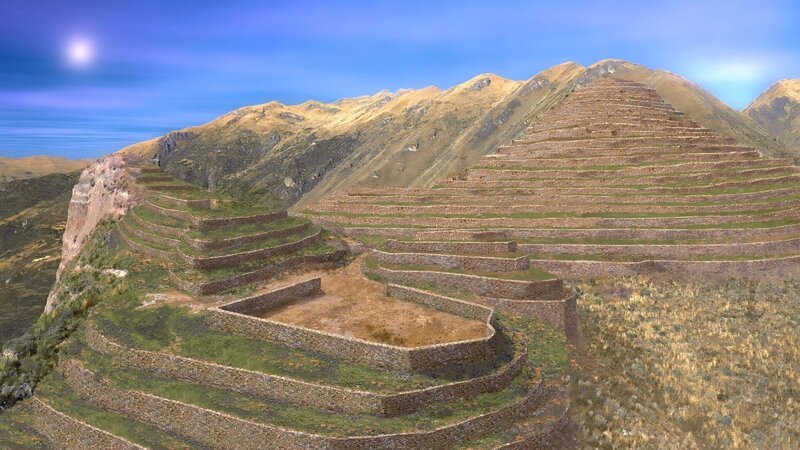 Neugestaltung des Wata Plaza und der Terrassen. – Bild: National Geographic