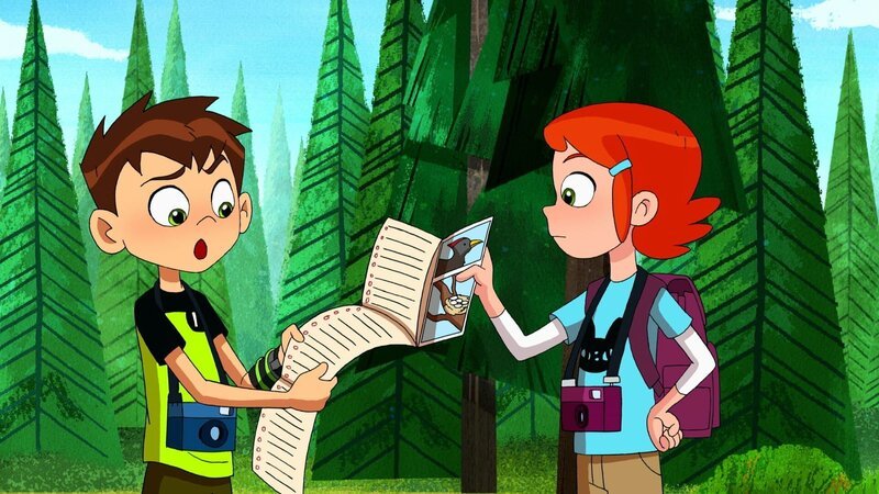 v.li.: Ben, Gwen – Bild: Cartoon Network