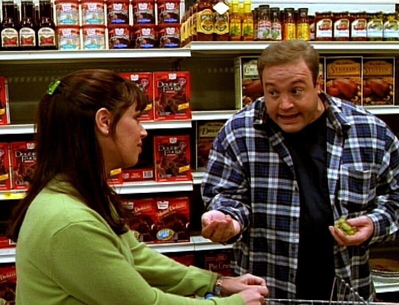 Doug und Carrie (Kevin James, Leah Remini) haben Stress im Supermarkt … – Bild: RTL II