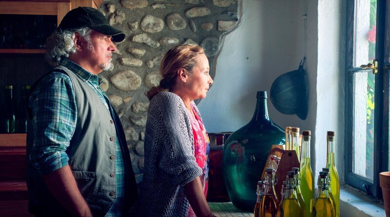 Der Brenner Bernhard Schröder (Hansa Czypionka, l.) und seine Frau Elke (Susanne-Marie Wrage, r.) sind geschockt über den Unfall. – Bild: ORF/​Bavaria/​ARD/​SWR