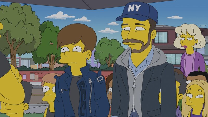 Was macht Justin Bieber (l.) nur in Springfield? – Bild: Twentieth Century Fox Film Corporation