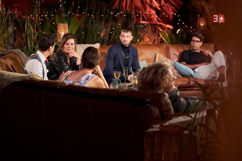 L-R: Seven, Caroline Chevin, Melanie Oesch, Stress, Dabu Bucher, Noah Veraguth – Bild: Andrea Camen /​ CH Media
