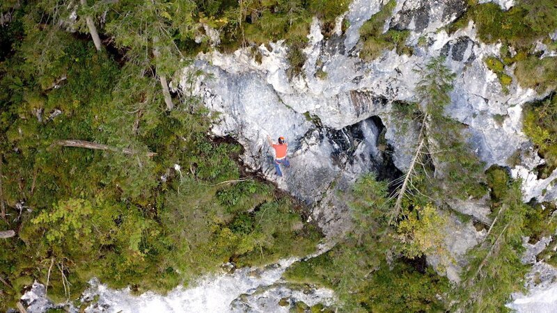 Andreas Jentzsch, Bergsteiger, Gosauschmied, Hammer Klettersteig, Gosau. – Bild: ORF/splash productions Andreas Jentzsch, Bergsteiger, Gosauschmied, Hammer Klettersteig, Gosau. – Bild: ORF/splash productions