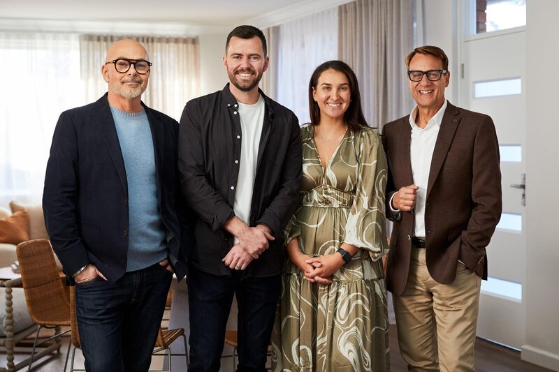 (v.l.n.r.) Neale Whitaker; Blake; Mel; Andrew Winter – Bild: Foxtel Management Pty Limited and Beyond Entertainment Limited