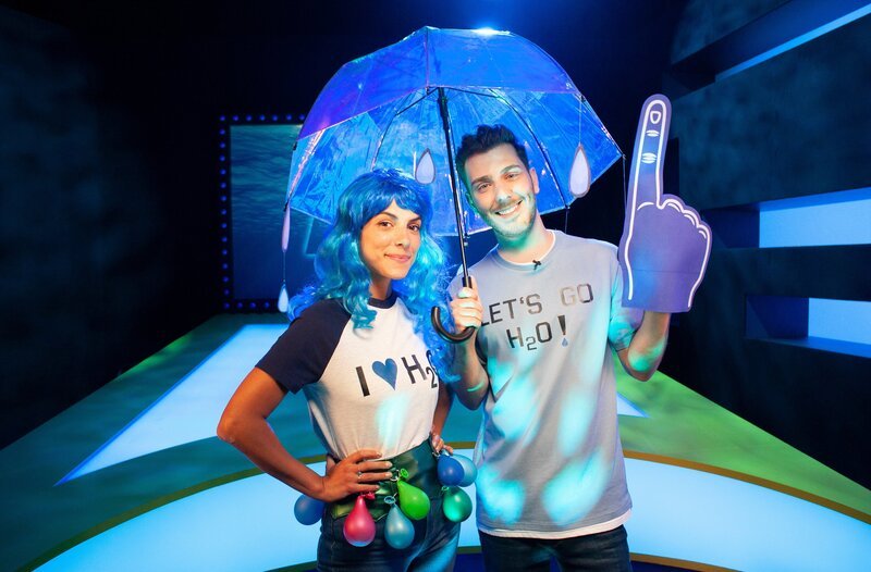 Bei Tarkan und Clarissa dreht sich alles um das Thema „Wasser“. – Bild: WDR/​Thorsten Schneider