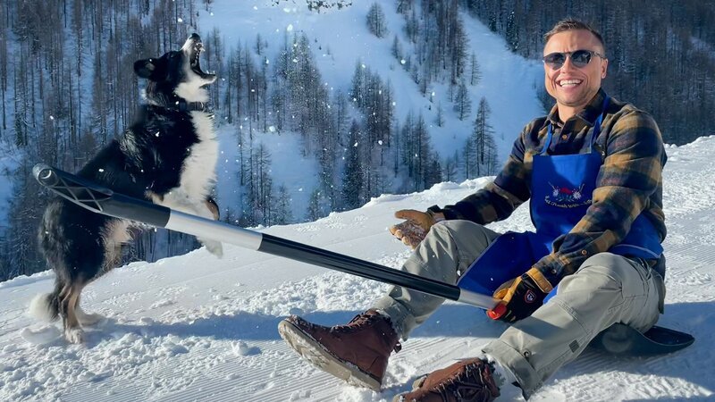 Jan Fitze übernimmt die Alp Es-cha Dadour. – Bild: SRF
