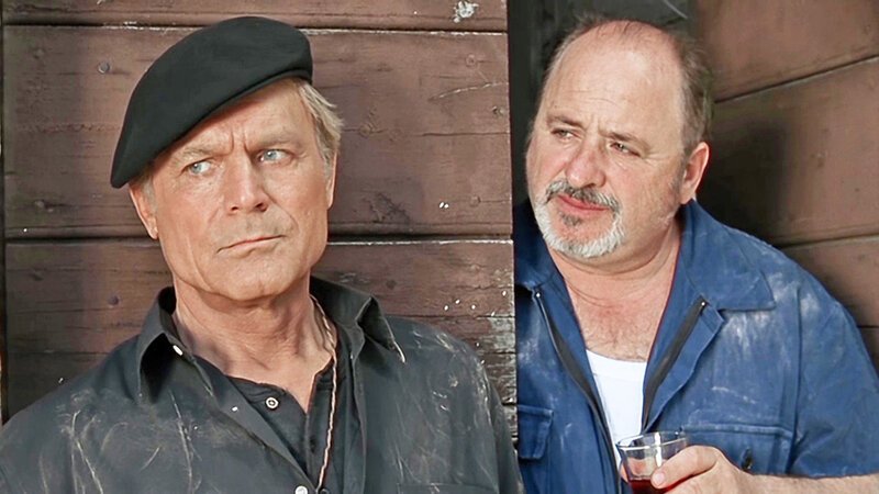 Don Matteo (Terence Hill), Eugenio Lanza (Marco Messeri). – Bild: Bibel TV