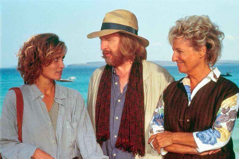 Anja Kling (Emma Litton), Felix von Manteuffel (Ben), Karin Rasenack (Liz). – Bild: ORF