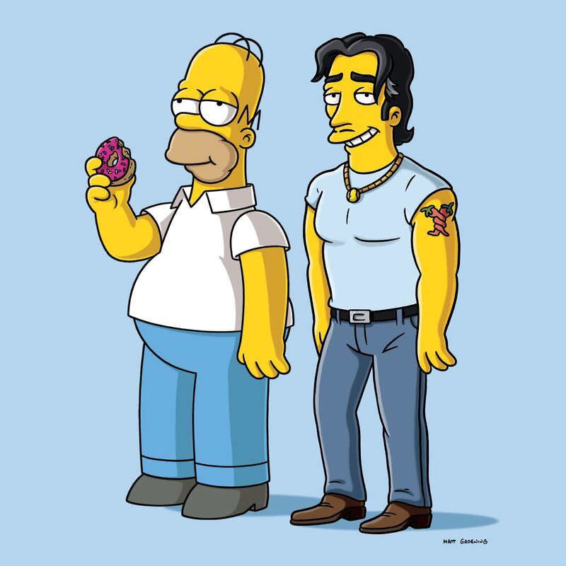 Erleiden beide das gleiche Schicksal: Homer (l.) und Ricardo „La Bomba“ (r.) … – Bild: Twentieth Century Fox Film Corporation