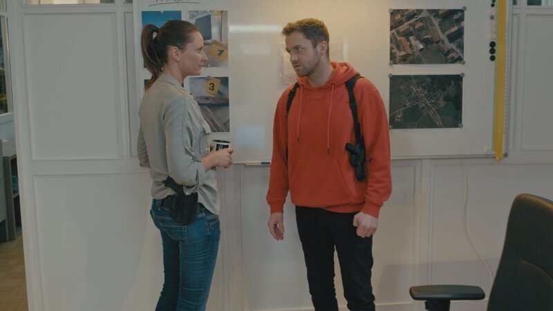 Daniela Stamm (l.); Philipp Stehler (r.) – Bild: Dieses Bild darf ausschließlich nach Maßgabe der Allgemeinen Geschäftsbedingungen für die Presselounges der Sender der ProSiebenSat.1 Media SE (AGB) genutzt werden. Die in den AGB festgesetzten Rechteeinschränkungen sind unbedingt  …