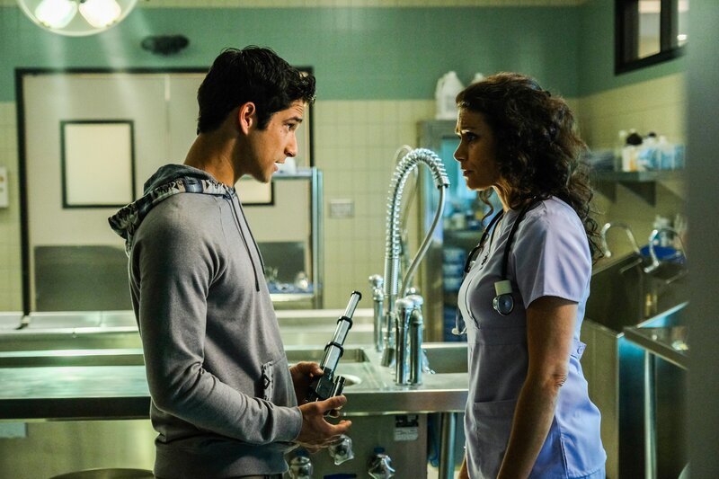 Scott McCall (Tyler Posey) und Melissa McCall (Melissa Ponzio) – Bild: RTL