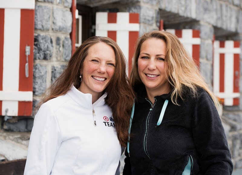 Die Schwestern Cornelia (r.) und Petra Wyssen (l.) – Bild: r.