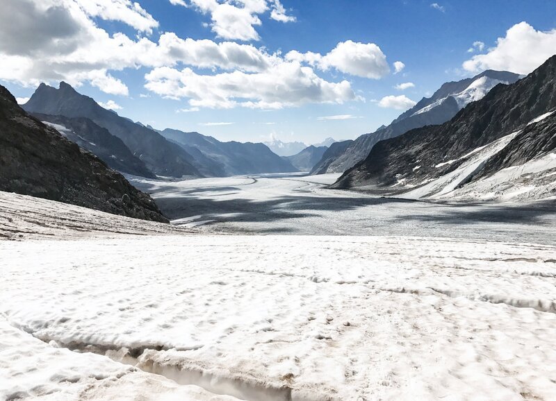 Konkordiahütte: Aletschgletscher ist der grösste Gletscher der Alpen – Bild: SRF