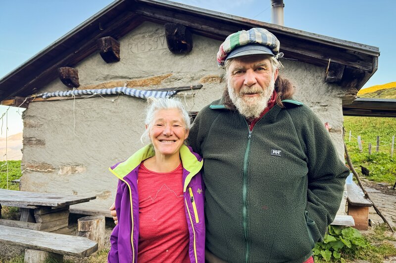Lies Schwabel und Lou Blaas, Fürstenalp (GR) – Bild: SRF