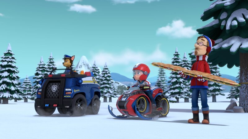 v.li.: Chase, Ryder, Francois Turbot – Bild: Paramount