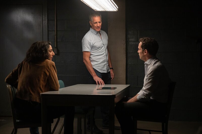 (v.l.n.r.) Special Agent Hannah Khoury (Necar Zadegan); Special Agent Dwayne Pride (Scott Bakula); Alan Van Scyoc (Matt Dellapina) – Bild: CBS Broadcasting Inc. /​ Sam Lothridge