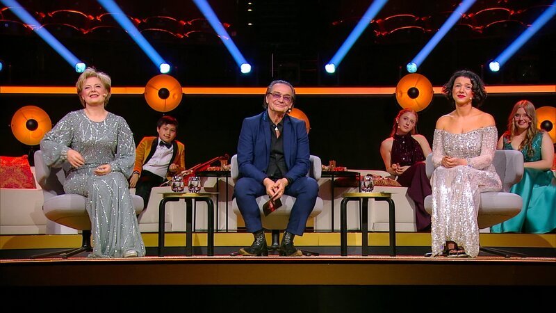 Ildikó Raimondi, Christian Kolonovits, Khatia Buniatishvili. – Bild: ORF