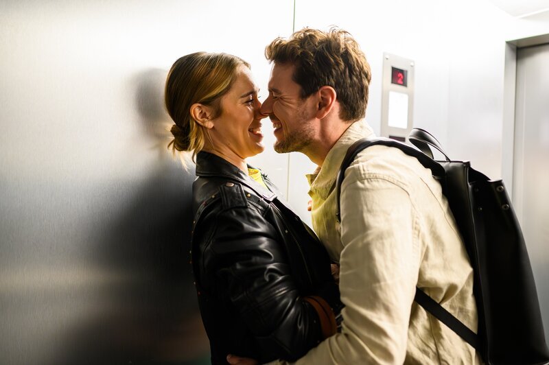 Elisabeth Hertz (Henrike Hahn), Dr. Julius Walden (Constantin Lücke). – Bild: ZDF und Julia Feldhagen.
