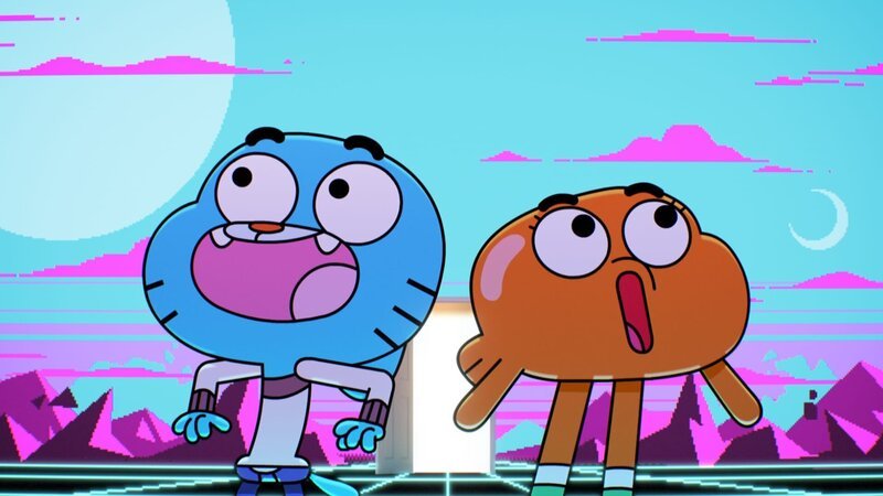 v.li.: Gumball, Darwin – Bild: Hanna-Barbera Studios Europe, WarnerMedia Kids and Family’s flagship television animation studio