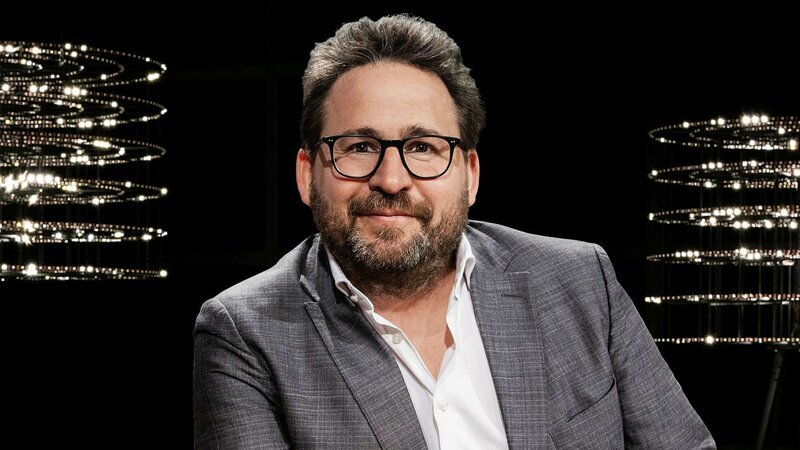 Wolfram Eilenberger – Moderator Sternstunde Philosophie – Bild: SRF/​Miriam Künzli/​Bildmontage