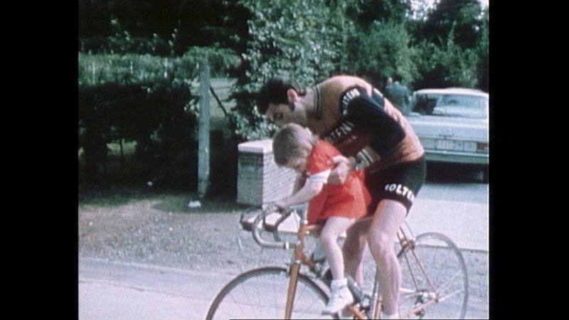 Eddy Merckx mit seiner Tochter. – Bild: BR/​WDR