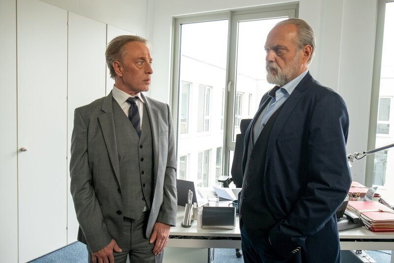 Siggi Moser- Wilfried Hochholdinger; Richard Voss- Jan Gregor Kremp – Bild: Erika Hauri /​ ZDF