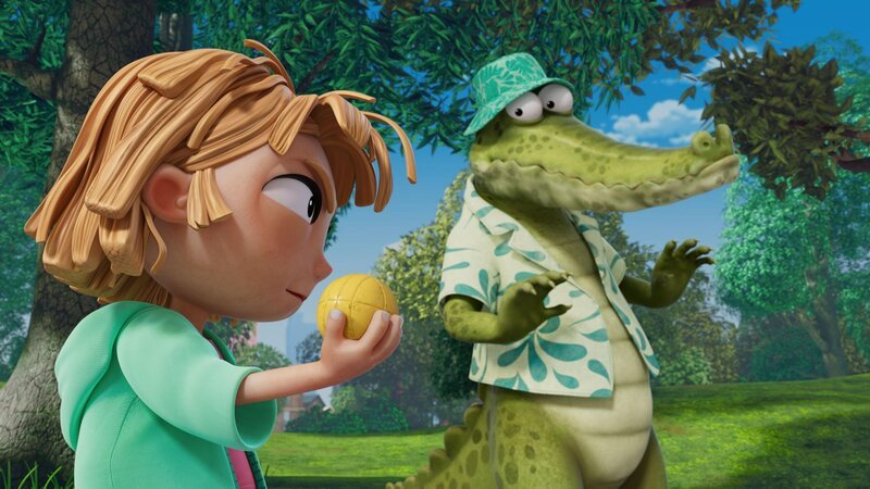 v.li.: Daisy, Mr. Crocodile – Bild: Paramount