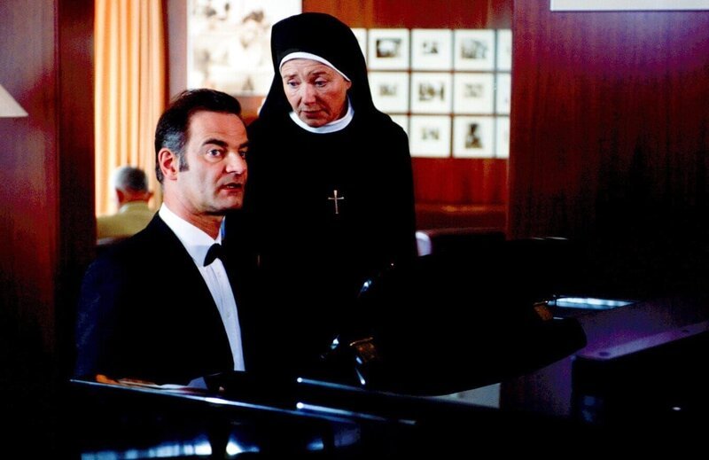 Heinrich Schafmeister (Matthias Albus), Jutta Speidel (Lotte Albers). – Bild: ORF/​Kineos