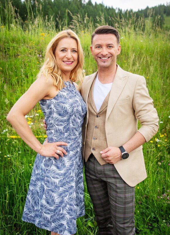 Stefanie Hertel und Marco Ventre. – Bild: ORF/Peter Krivograd Stefanie Hertel und Marco Ventre. – Bild: ORF/Peter Krivograd