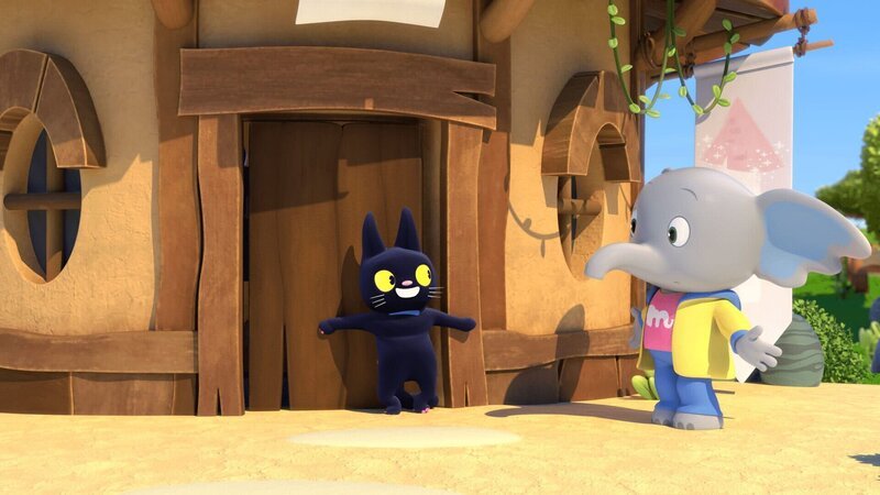Kralle hat ein riesiges Geheimis: Ein Geschenk für Kaleb. – Bild: KiKA/​ZODIAK KIDS STUDIO FRANCE/​ ANIMOKA