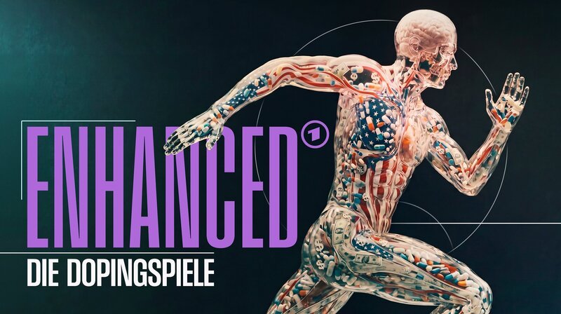 Das Cover zur Sport-Doku "Enhanced Games - Die Dopingspiele". – Bild: NDR/​Studio Fritz Gnad