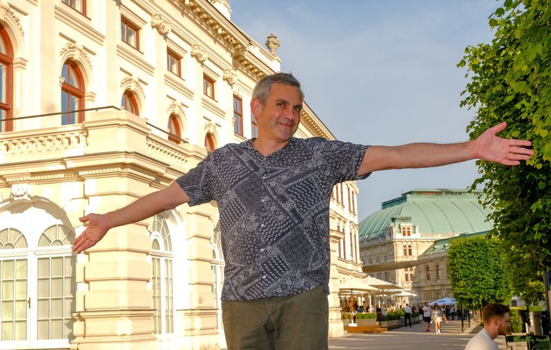 Wladmir Kaminer. – Bild: 3sat