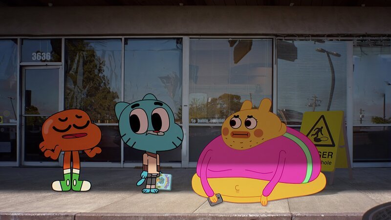 v.li.: Darwin, Gumball, Tony – Bild: CARTOON NETWORK, A TIME WARNER COMPANY