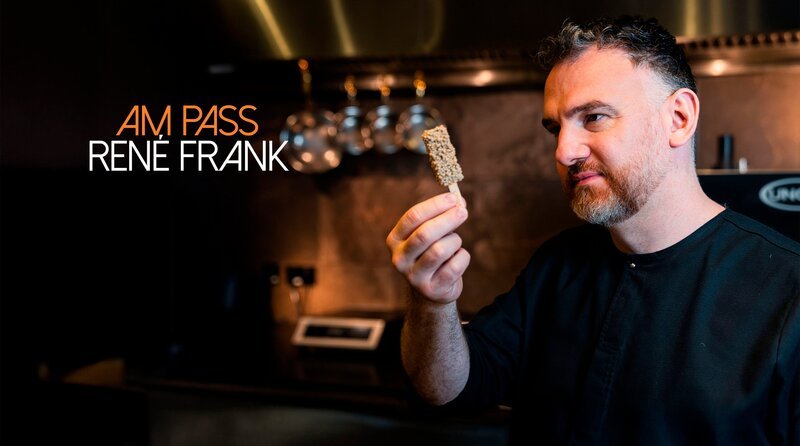 René Frank, Küchenchef und Gründer des Restaurants Coda in Berlin-Neukölln. – Bild: SR/​Christoph Heymann von heyfilm /​ SR-Kommunikation