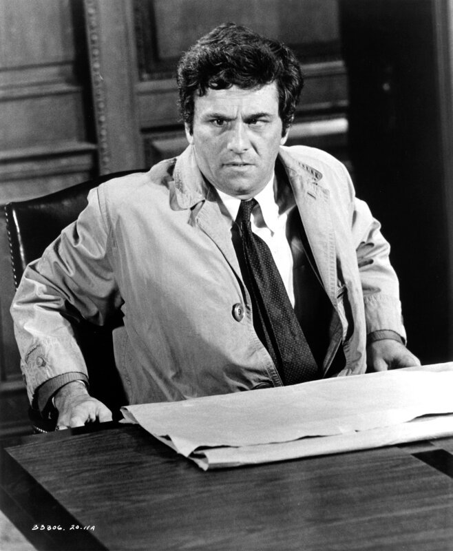 Peter Falk (Insp. Columbo). – Bild: ORF/​Universal