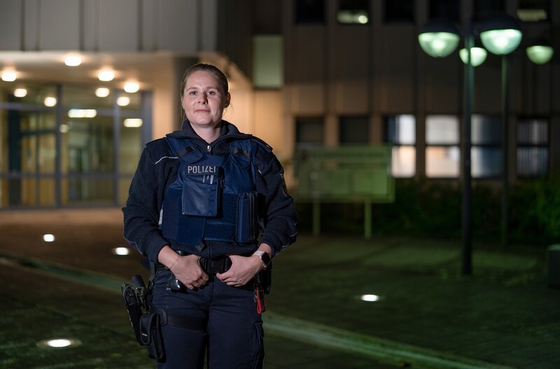 Polizeikommissarin Katharina Klüpfel. – Bild: SWR/​Stephan F. F. Dinges
