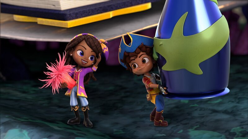 L-R: Lorelai, Santiago Montes – Bild: Nickelodéon Junior
