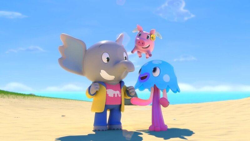 Mamfie, Takolo und Pinkie sind die besten Freunde. – Bild: KiKA/​ZODIAK KIDS STUDIO FRANCE/​ANIMOKA