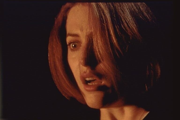 In einem Heizungskeller sieht Scully (Gillian Anderson) grauenvolle Dinge … – Bild: ProSieben MAXX