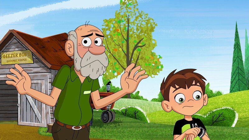 v.li.: Geezer Bob, Ben – Bild: Cartoon Network