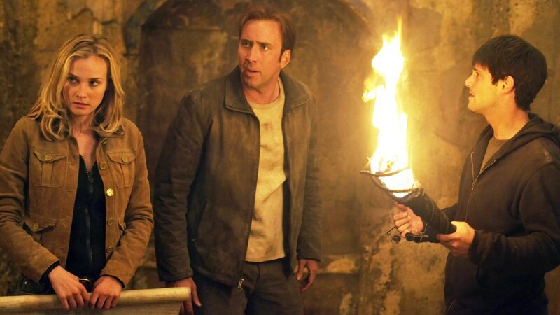 Benjamin Franklin Gates (Nicolas Cage, Mitte) mit Dr. Abigail Chase (Diane Kruger) und Riley Poole (Justin Bartha, re.) – Bild: RTL2 Benjamin Franklin Gates (Nicolas Cage, Mitte) mit Dr. Abigail Chase (Diane Kruger) und Riley Poole (Justin Bartha, re.) – Bild: RTL2