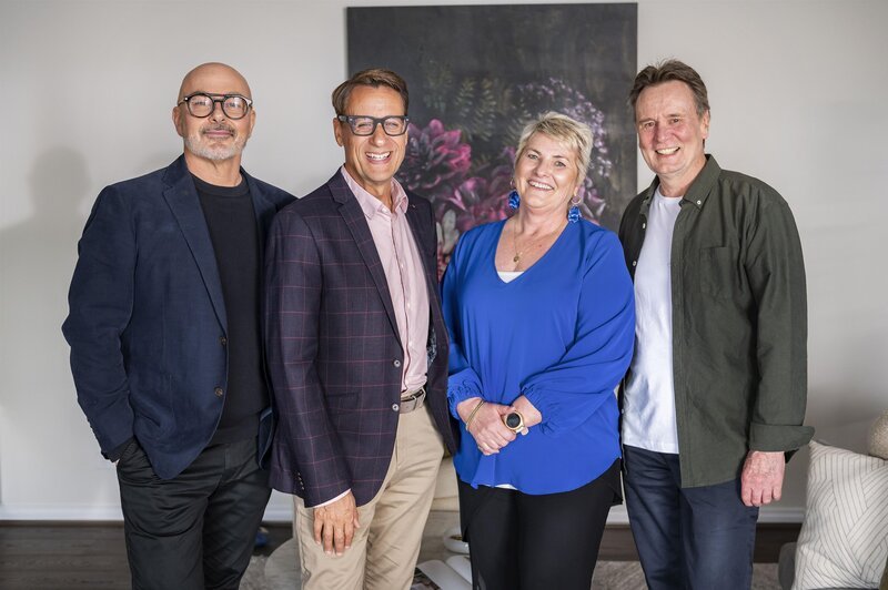 (v.l.n.r.) Neale Whitaker; Andrew Winter; Karen; Paul – Bild: Foxtel Management Pty Limited and Beyond Entertainment Limited